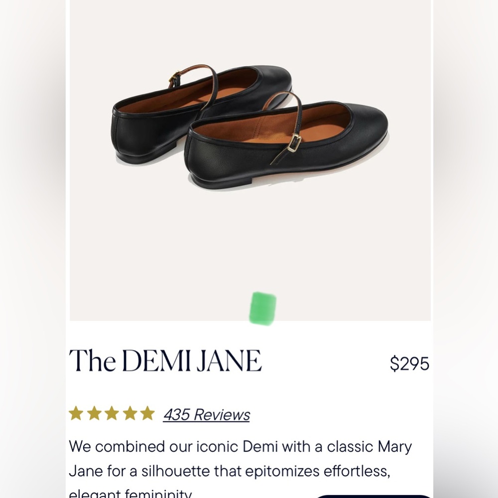 Margaux Black Mary Jane Shoes